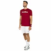 Koszulka męska Tecnifibre  Club Cotton Tee Cardinal