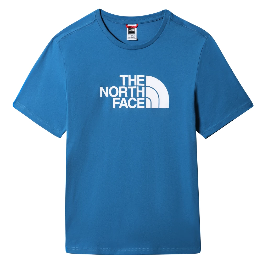 Koszulka męska The North Face  S/S Easy Tee Banff Blue/White
