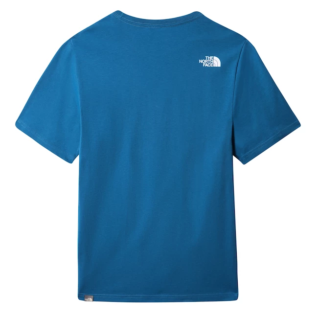 Koszulka męska The North Face  S/S Easy Tee Banff Blue/White