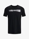 Koszulka męska Under Armour  CAMO CHEST STRIPE SS-BLK