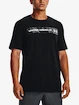 Koszulka męska Under Armour  CAMO CHEST STRIPE SS-BLK