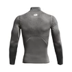 Koszulka męska Under Armour  HeatGear Armour Comp Mock LS Gray