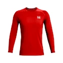 Koszulka męska Under Armour HeatGear HeatGear Armour Fitted LS Radiant Red