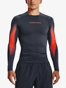 Koszulka męska Under Armour HeatGear Novelty LS-GRY XXL