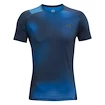 Koszulka męska Under Armour HeatGear Rush 2.0 Print SS Blue