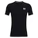 Koszulka męska Under Armour  HG Armour Fitted SS-BLK