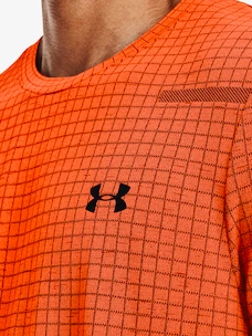 Koszulka męska Under Armour  Seamless Grid SS-ORG S