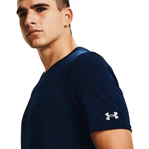 Koszulka męska Under Armour  Seamless Wordmark SS Dark Blue L