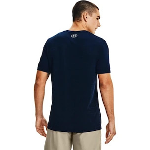 Koszulka męska Under Armour  Seamless Wordmark SS Dark Blue L