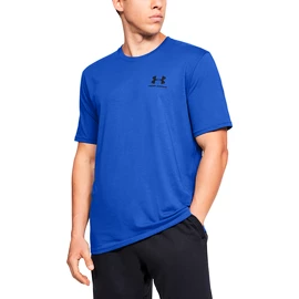 Koszulka męska Under Armour SPORTSTYLE LEFT CHEST SS-BLU