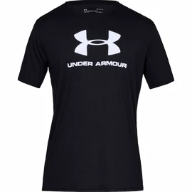 Koszulka męska Under Armour SPORTSTYLE LOGO SS Black