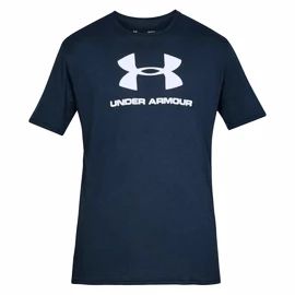 Koszulka męska Under Armour SPORTSTYLE LOGO SS Midnight Navy
