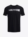 Koszulka męska Under Armour  UA CAMO CHEST STRIPE SS-BLK