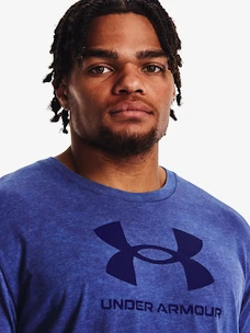 Koszulka męska Under Armour  WASH TONAL SPORTSTYLE SS-BLU S