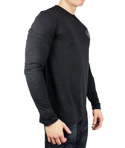 Koszulka męska Virtus  Joker Melange LS Tee Black S