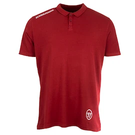 Koszulka męska Warrior Street Cotton Polo Burgundi