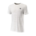 Koszulka męska Wilson  Kaos Rapide Seamless Crew II China White