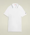 Koszulka męska Wilson  M Team Seamless Polo 2.0 Bright White