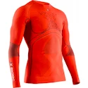 Koszulka męska X-Bionic  Energy Accumulator 4.0 Round Neck LG SL Orange/Anthracite