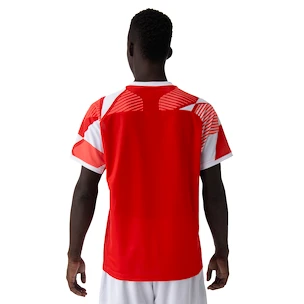Koszulka męska Yonex  Men's Crew Neck Shirt 10635 Tango Red