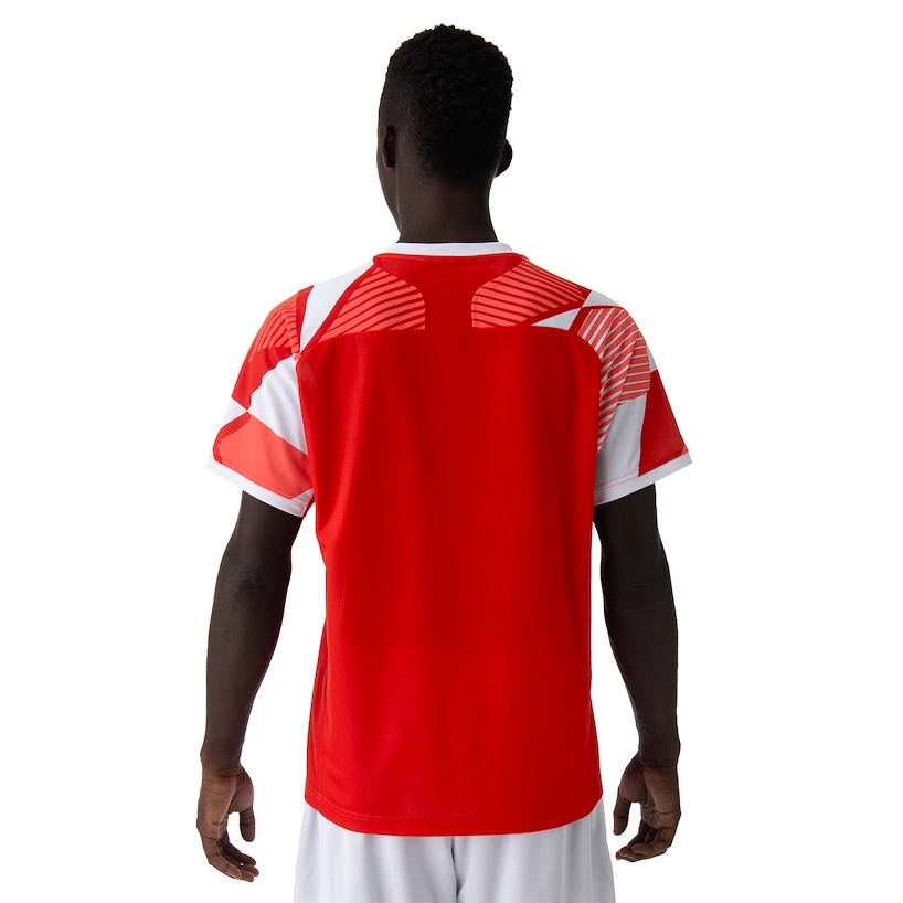 Koszulka męska Yonex  Men's Crew Neck Shirt 10635 Tango Red