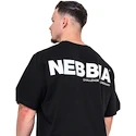 Koszulka Nebbia GYM ESSENTIALS Oversized T-shirt 381 black