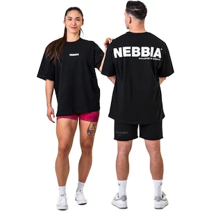 Koszulka Nebbia GYM ESSENTIALS Oversized T-shirt 381 black