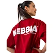 Koszulka Nebbia GYM ESSENTIALS Oversized T-shirt 381 red