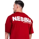 Koszulka Nebbia GYM ESSENTIALS Oversized T-shirt 381 red