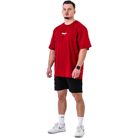 Koszulka Nebbia GYM ESSENTIALS Oversized T-shirt 381 red