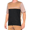 Koszulka rowerowa męska 100%  Airmatic Jersey Caramel/Black