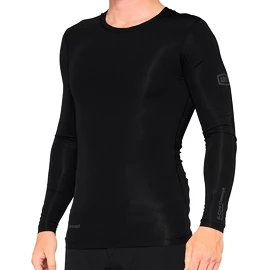 Koszulka rowerowa męska 100% R-Core Concept Long Sleeve Jersey Black