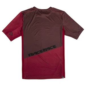 Koszulka rowerowa męska Race Face  INDY SS Dark Red L