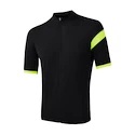 Koszulka rowerowa męska Sensor  Cyklo Classic Black/Neon Yellow S