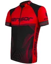 Koszulka rowerowa męska Sensor  Cyklo Team Up Black/Red S