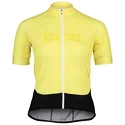 Koszulka rowerowa POC  Essential Road Logo Jersey Sulfur Yellow