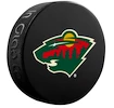 Krążek hokejowy Inglasco Inc.  Logo Blister Minnesota Wild