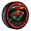 Krążek hokejowy Inglasco Inc.  Medallion Blister Minnesota Wild