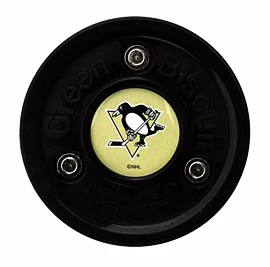Krążek treningowy Green Biscuit Pittsburgh Penguins Black
