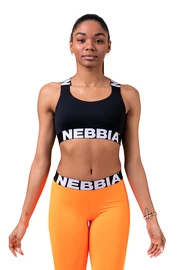 Kultowy biustonosz sportowy Nebbia Power Your Hero 535 w kolorze czarnym