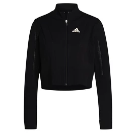 Kurtka damska adidas Tennis Primeknit Jacket Primeblue Aeroready Black