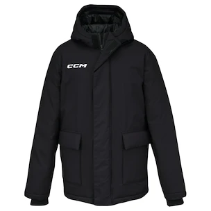 Kurtka dziecięca CCM  Team Winter Jacket Black