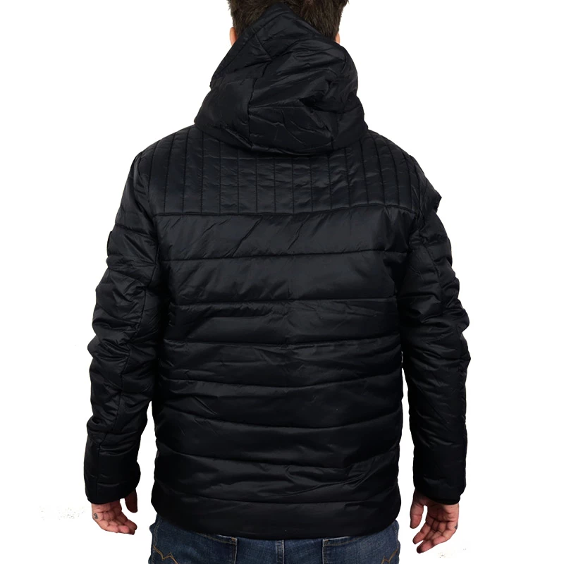 Kurtka męska Bauer Supreme Hooded Puffer Black