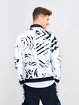 Kurtka męska BIDI BADU  Melbourne Printed Jacket White/Black