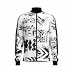 Kurtka męska BIDI BADU  Melbourne Printed Jacket White/Black