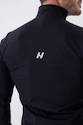 Kurtka męska Nebbia  Long sleeved w hoodie Sporty Zipper Jacket with side pockets “Control” 332 black