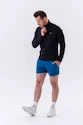 Kurtka męska Nebbia  Long sleeved w hoodie Sporty Zipper Jacket with side pockets “Control” 332 black