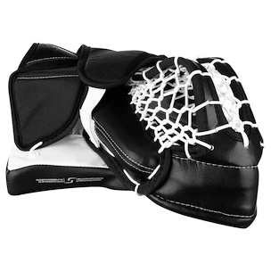 Łapaczka Bauer Supreme MVPRO White/Black Intermediate dla lewej ręki (normalny)