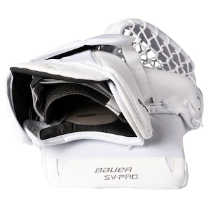 Łapaczka Bauer  SV-PRO White Senior dla lewej ręki (regular)