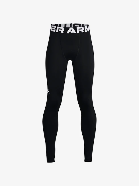 Legginsy chłopięce Under Armour ColdGear Leggings-BLK XS